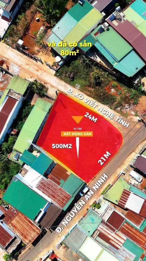 Bán đất 2 mặt tiền 504m² Krông Pắc, Đắk Lắk, 5.3 tỷ - Ảnh thu nhỏ 5