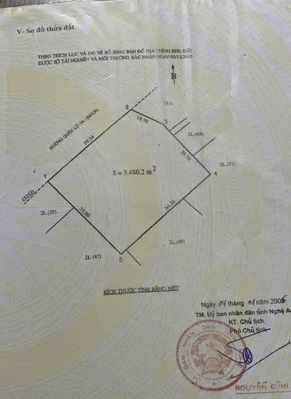 Bán đất nông nghiệp Quỳnh Lưu Nghệ An 3500m² 29 tỷ