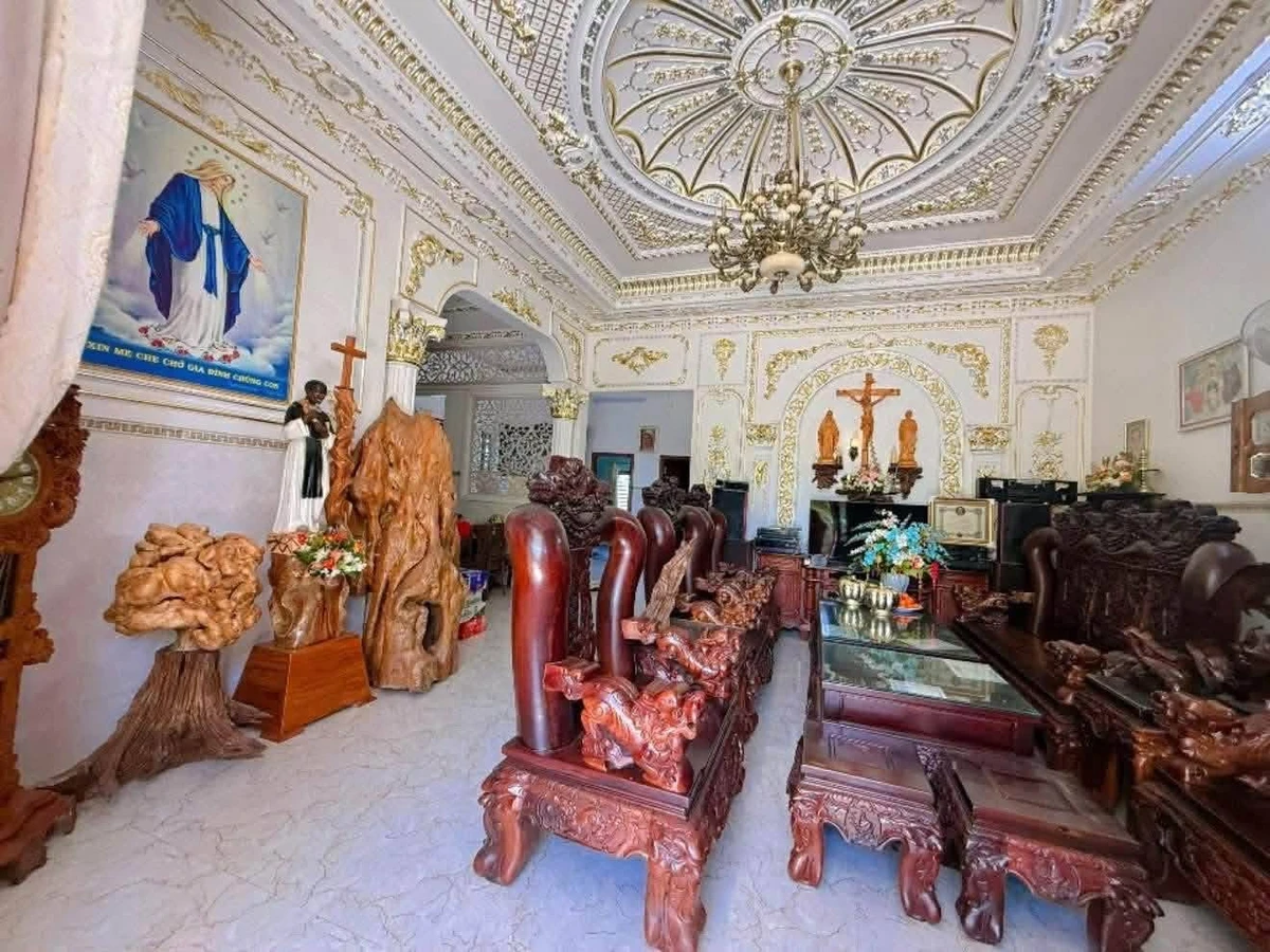 Bán nhà vườn biệt thự kèm gần 100 phòng trọ, gần 5000m2, 17 tỷ, Bàu Bàng - Ảnh thu nhỏ 2