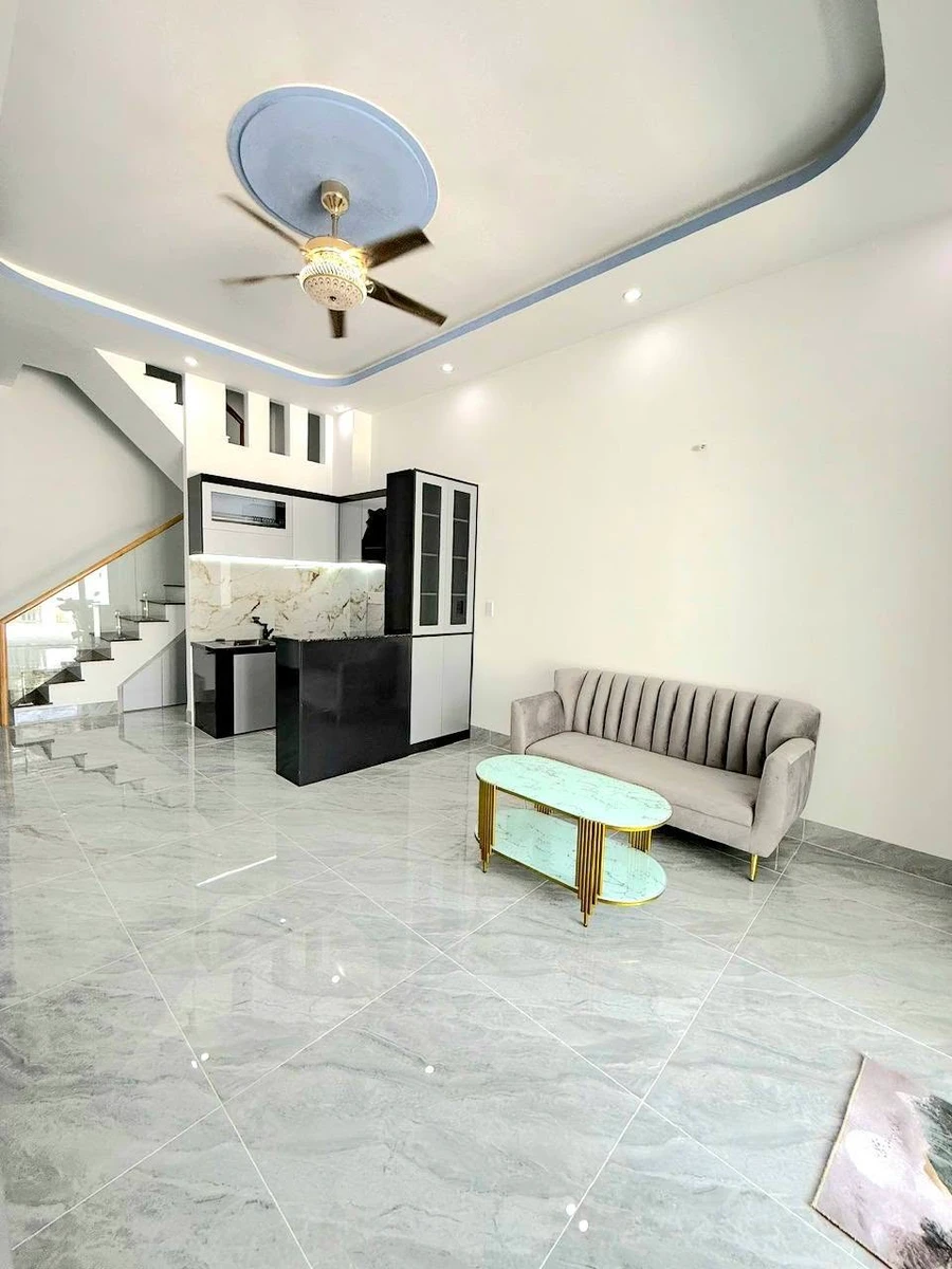 Bán nhà mới một trệt một lầu 94m² Rạch Dừa 5,1 tỷ - Ảnh 1