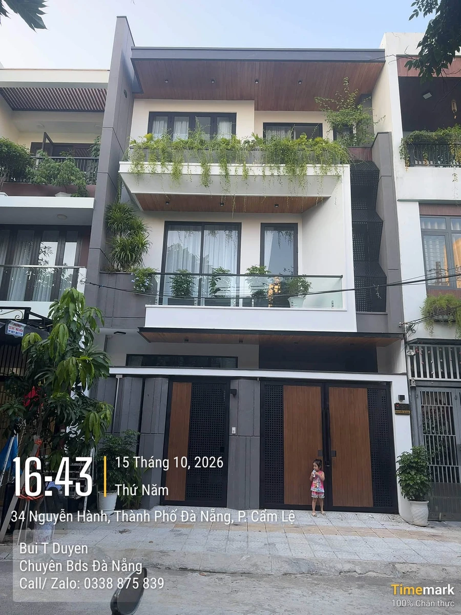 Bán nhà 3 tầng mặt tiền Nguyễn Hành Đà Nẵng 188m2, 10.7 tỷ - Ảnh thu nhỏ 4