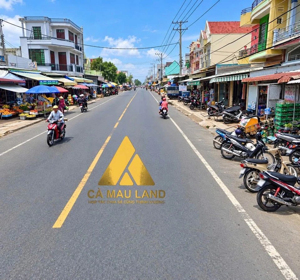 Bán đất mặt tiền Quốc lộ 1A, 10.340m², Cà Mau, 6 tỷ - Ảnh thu nhỏ 2