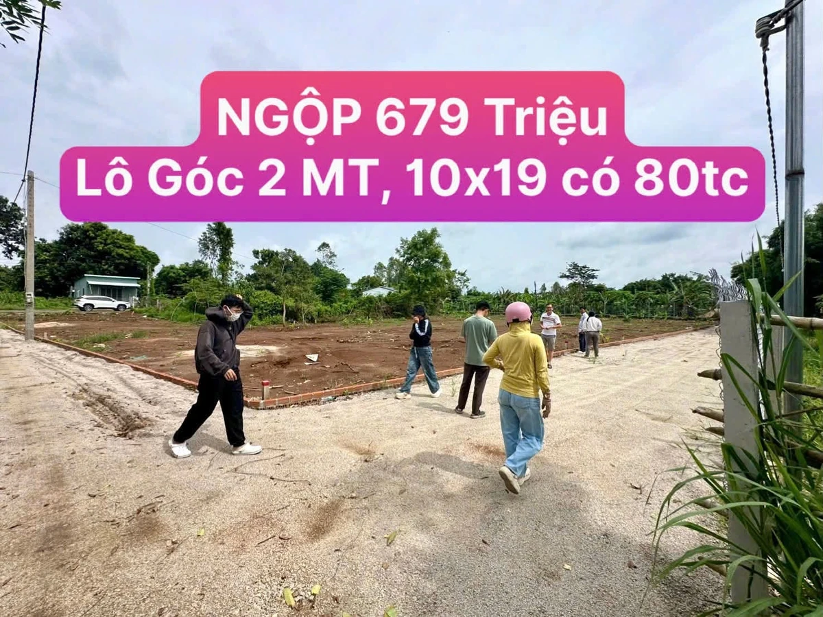 Bán đất Bà Rịa 679 triệu, 190m², sổ riêng - Ảnh 1