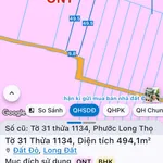 Bán đất nền 494m² sát KCN Đất Đỏ, giá 1,5 tỷ - Ảnh thu nhỏ 1