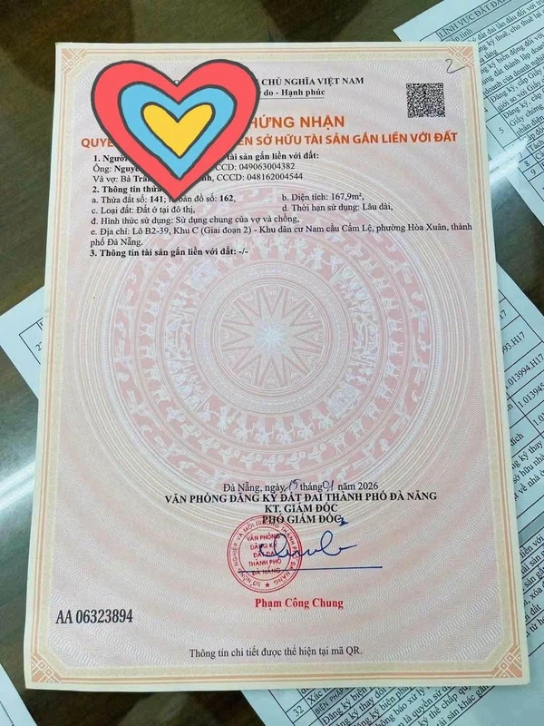 Bán đất góc Huỳnh Xuân Nhị - Hòa Xuân Đà Nẵng 168m2 - 8 tỷ 8