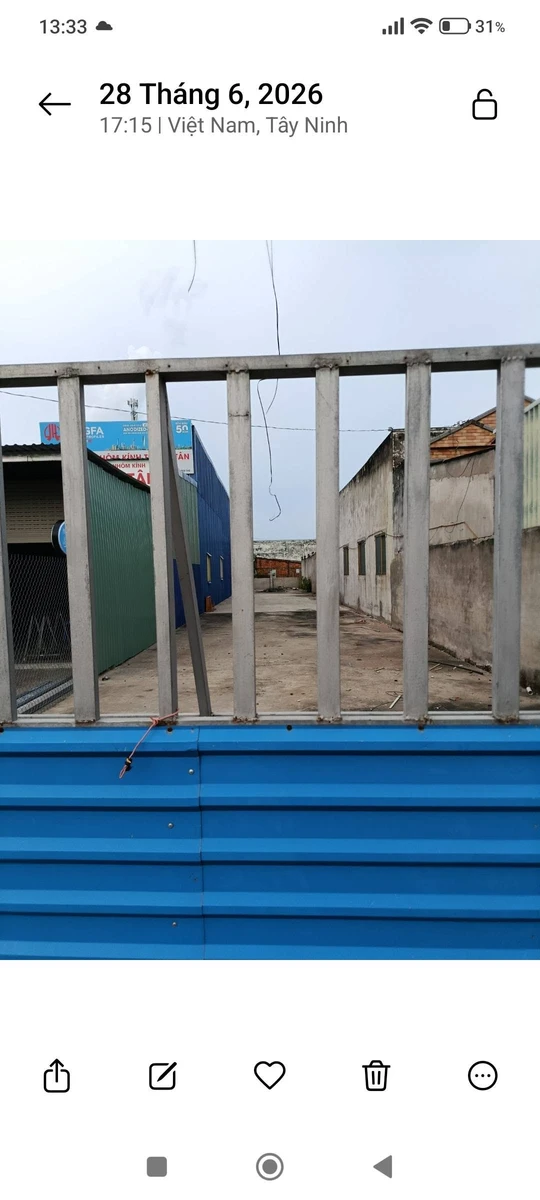 Bán đất thổ cư mặt tiền 305m² Cần Giuộc Long An 10 tỷ - Ảnh 1