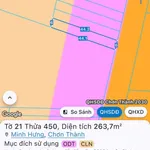 Bán đất 50m2 Phường Minh Hưng 850 triệu - Ảnh thu nhỏ 3