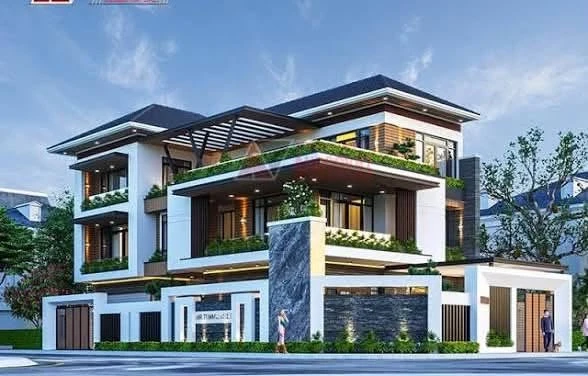 Biệt thự góc Lê Hồng Phong, 280m², 17,9 tỷ, Hải Phòng