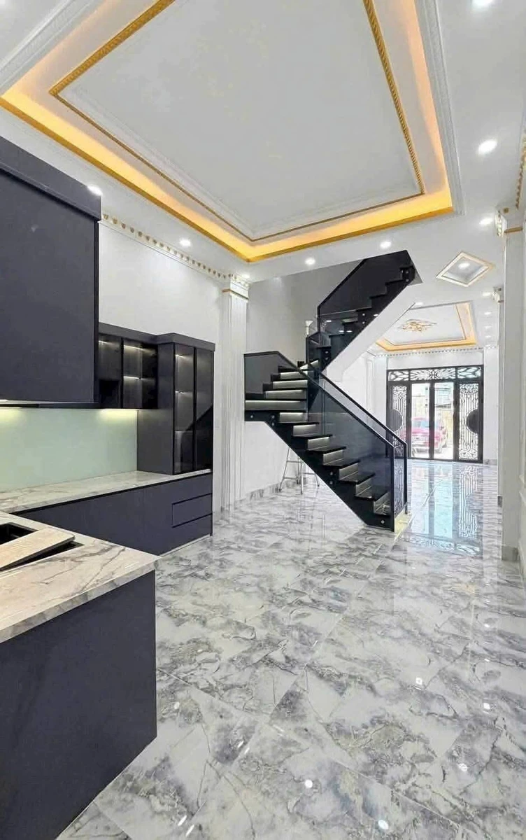 Bán nhà mới 4x13m Tỉnh Lộ 10 Bình Chánh 7,99 tỷ - Ảnh thu nhỏ 3
