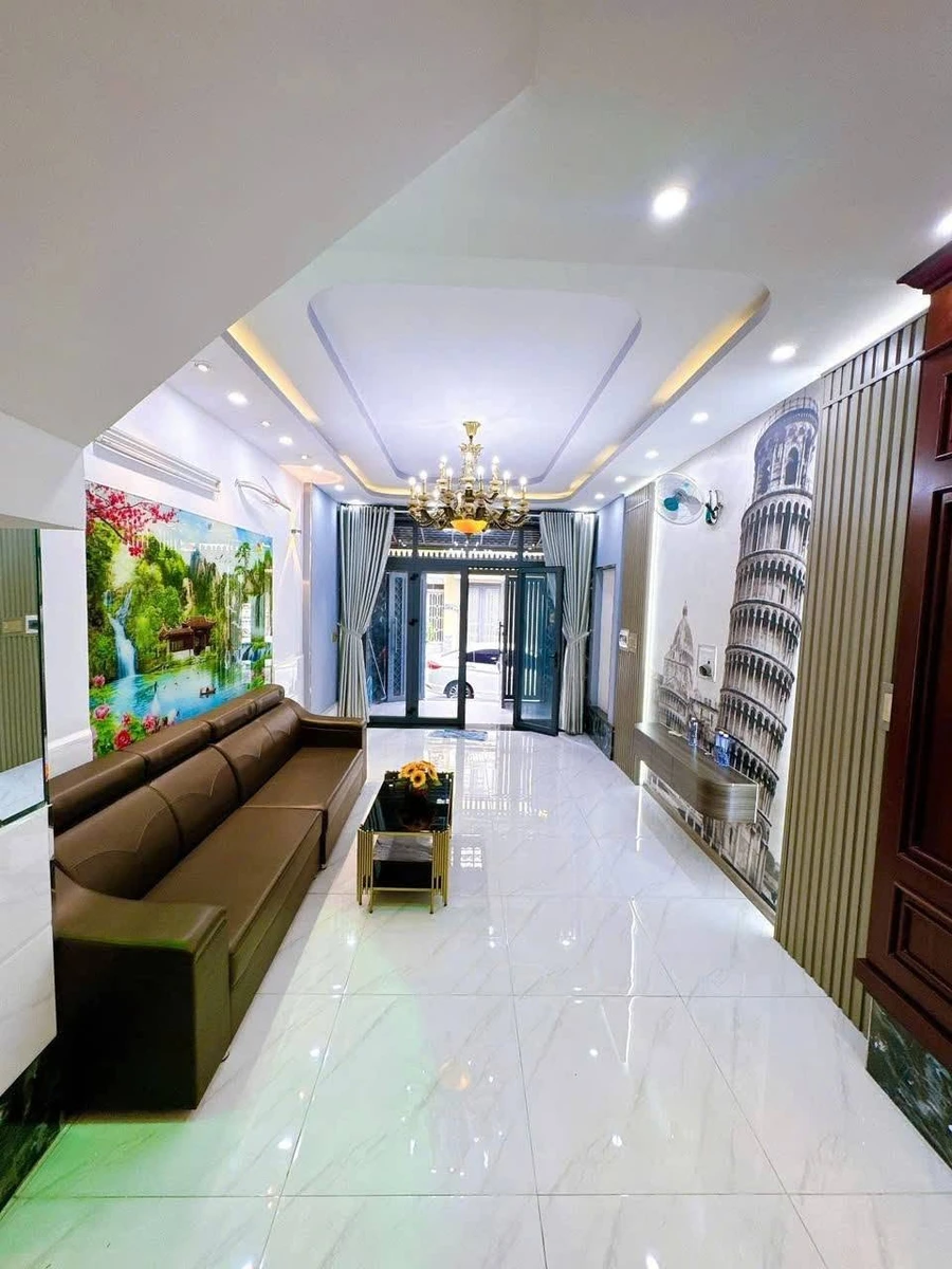 Bán nhà hẻm 73m² 5 tầng 5 phòng ngủ gần Sân Golf Nhà Ga T3 - Ảnh thu nhỏ 2