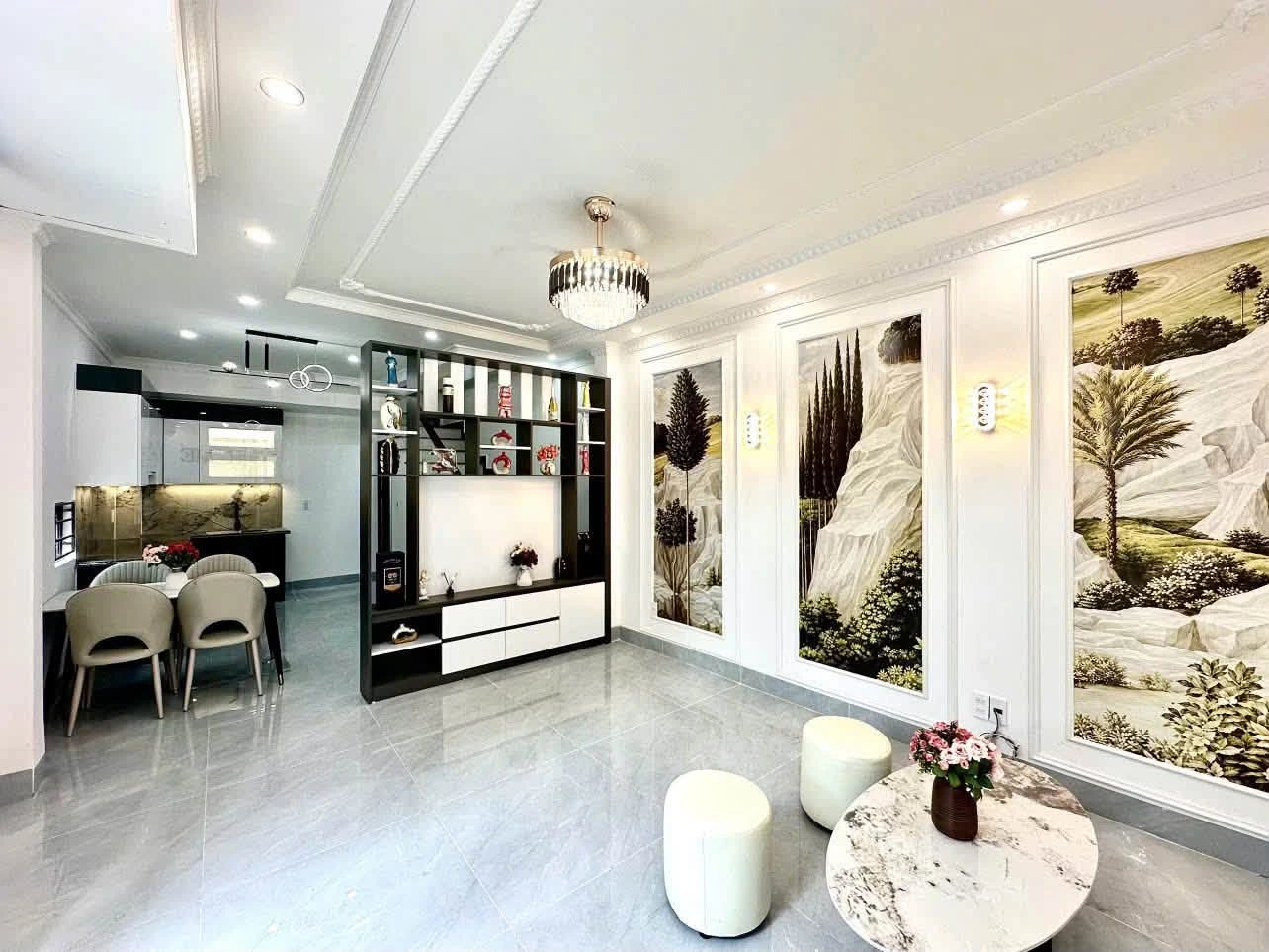 Bán nhà 3 tầng mái bằng 120m² Quận 1, 2,68 tỷ - Ảnh 1