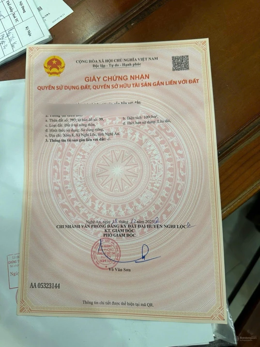 Chính chủ, bán đất 2 mặt tiền xóm 8, Nghi Trung. Ngay nhà hàng Trường Lộc - Ảnh thu nhỏ 2