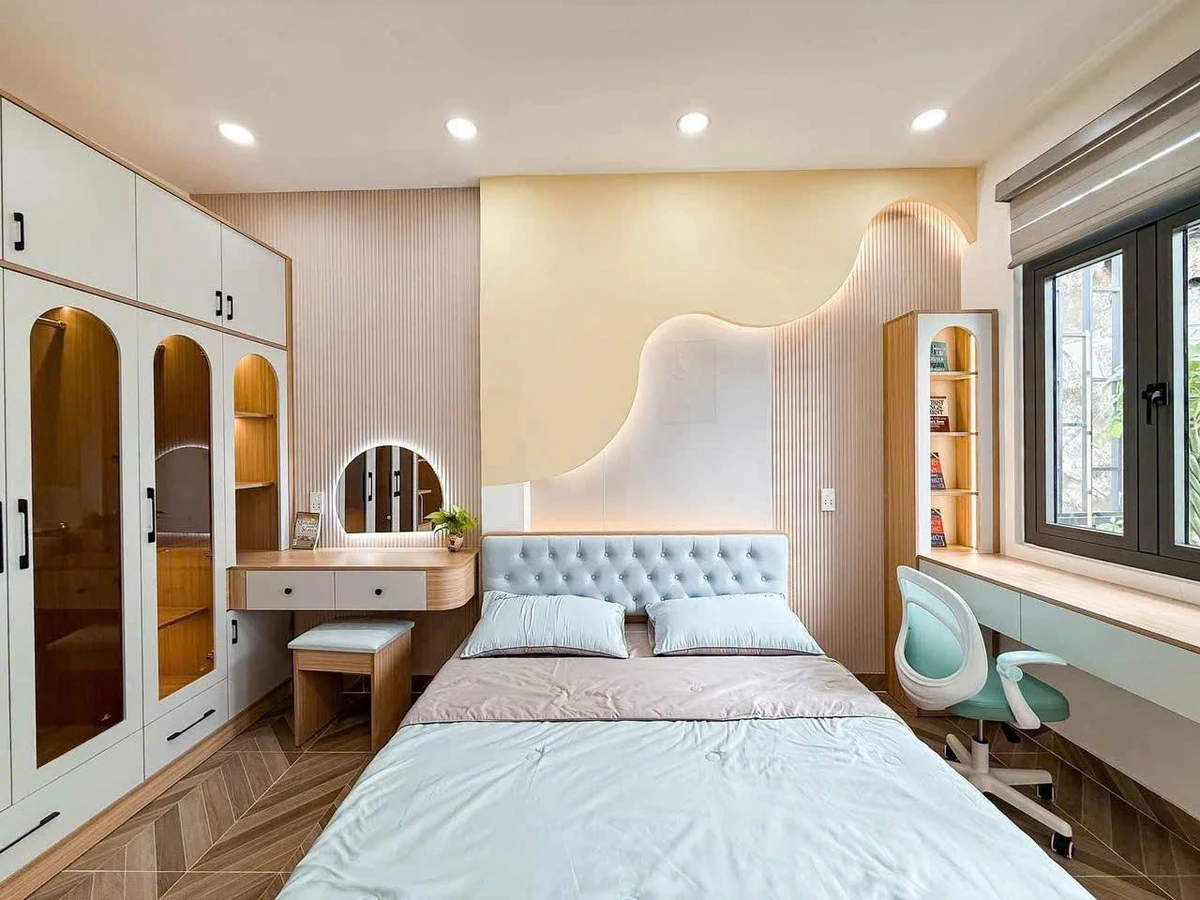 Bán nhà 48m2 1 trệt 1 lầu sân thượng, 3 phòng ngủ, tặng full nội thất, Bình Thạnh - Ảnh thu nhỏ 3