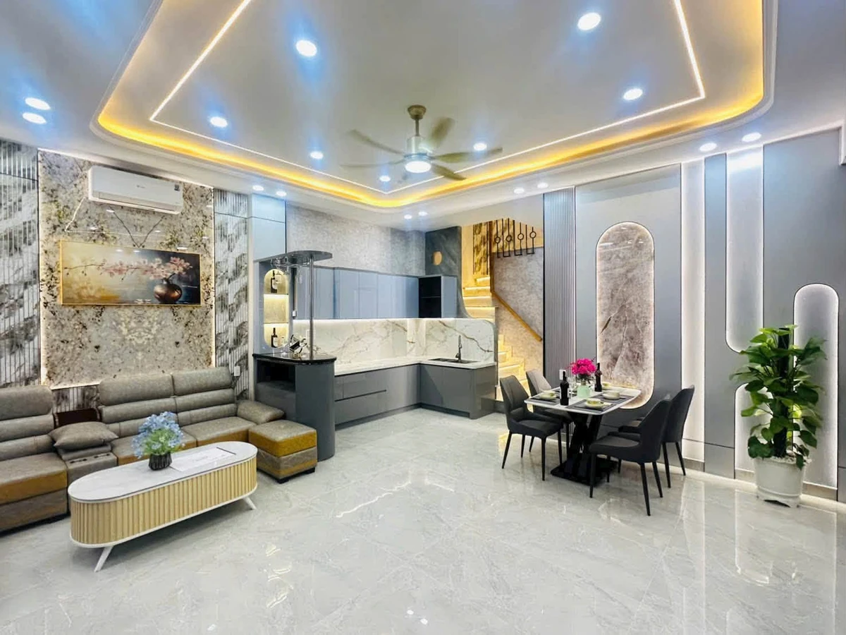 Bán nhà 1 trệt 3 lầu full nội thất 41,5m² Đường Số 3, Thông Tây Hội, Gò Vấp - Ảnh thu nhỏ 3
