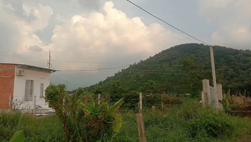 Bán nhà xây kiên cố 150m² view núi Bà Tây Ninh 580 triệu
