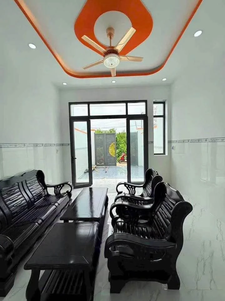 Bán nhà 1 lầu 4PN 80m2 gần QL50 Ngã 3 Tân Kim, Cần Giuộc, Long An - Ảnh thu nhỏ 3