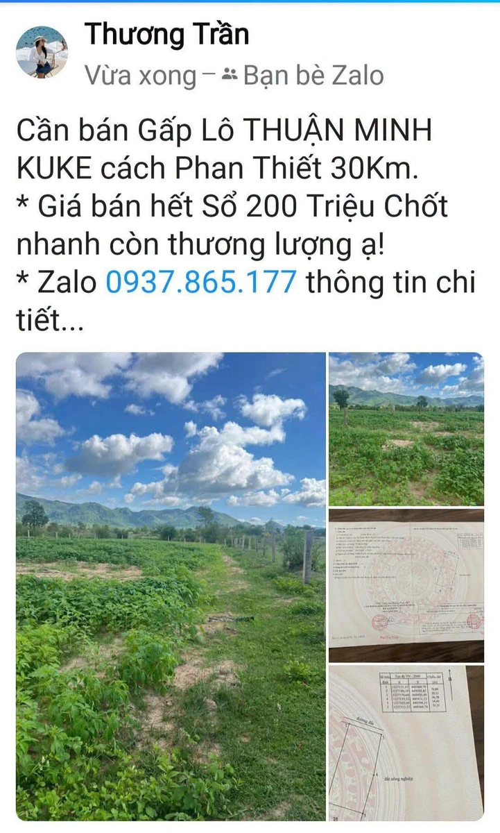 Bán đất nền 2000m² Thuận Minh Lâm Đồng, chốt 150 triệu - Ảnh thu nhỏ 2