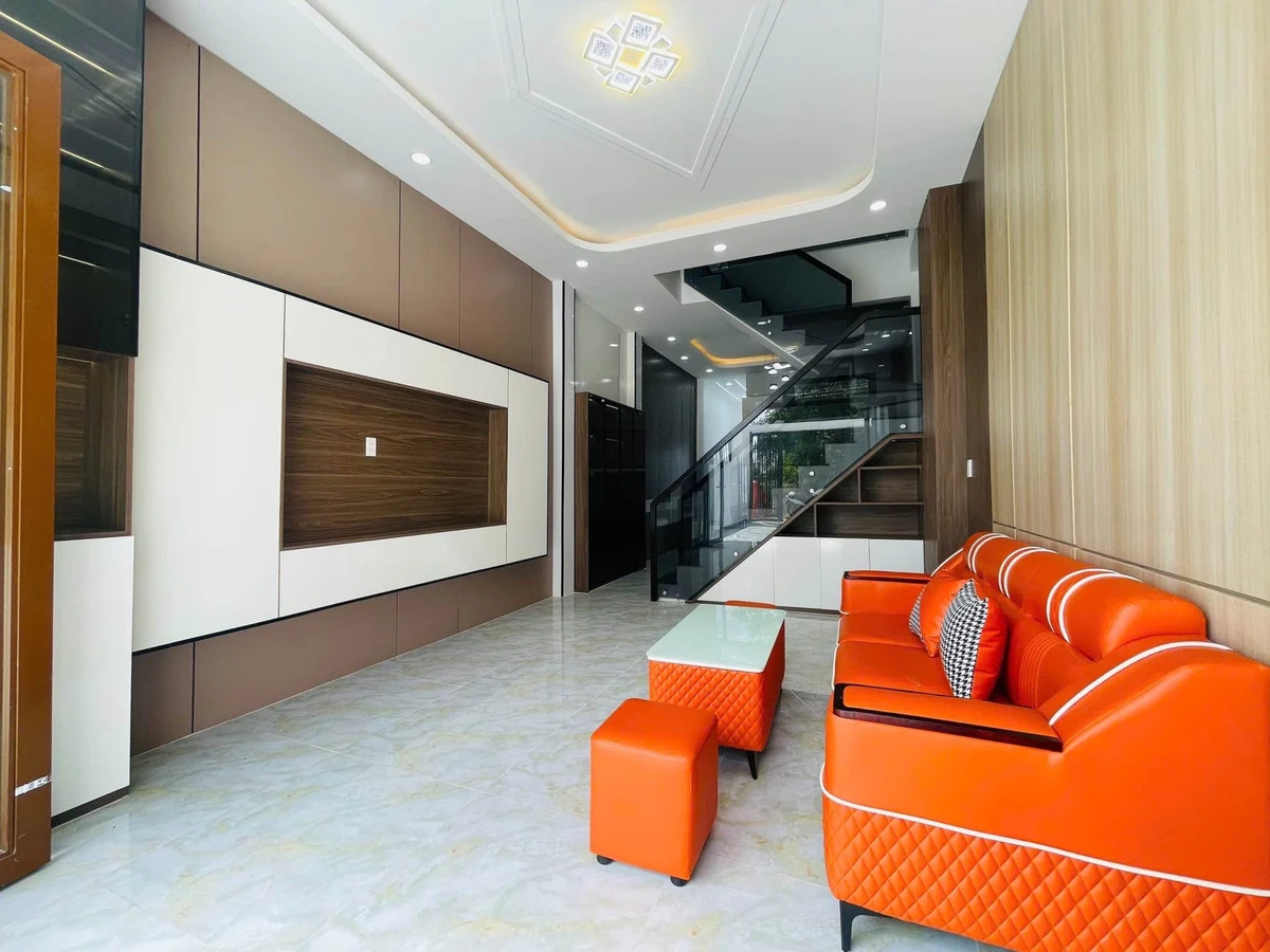 Bán nhà 1 trệt 1 lầu 100m² gần chợ Hưng Long Tây Ninh - Ảnh thu nhỏ 4
