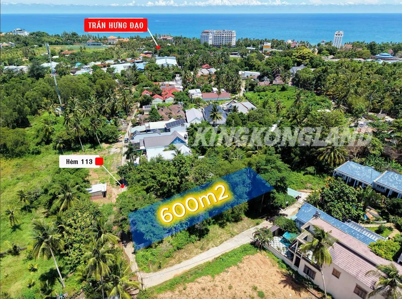 Bán đất 600m² mặt tiền Trần Hưng Đạo, Phú Quốc
