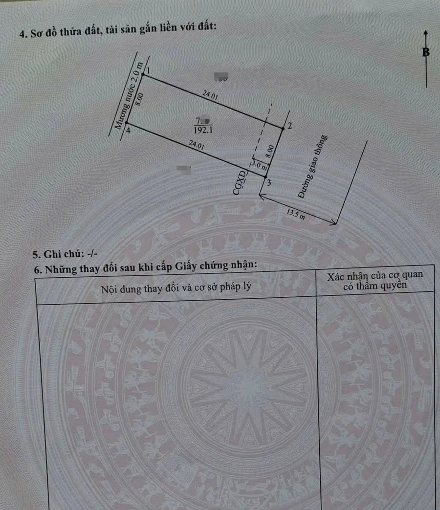 Bán đất Phước Linh, Huế, 192m², 2.2 tỷ - Ảnh thu nhỏ 3