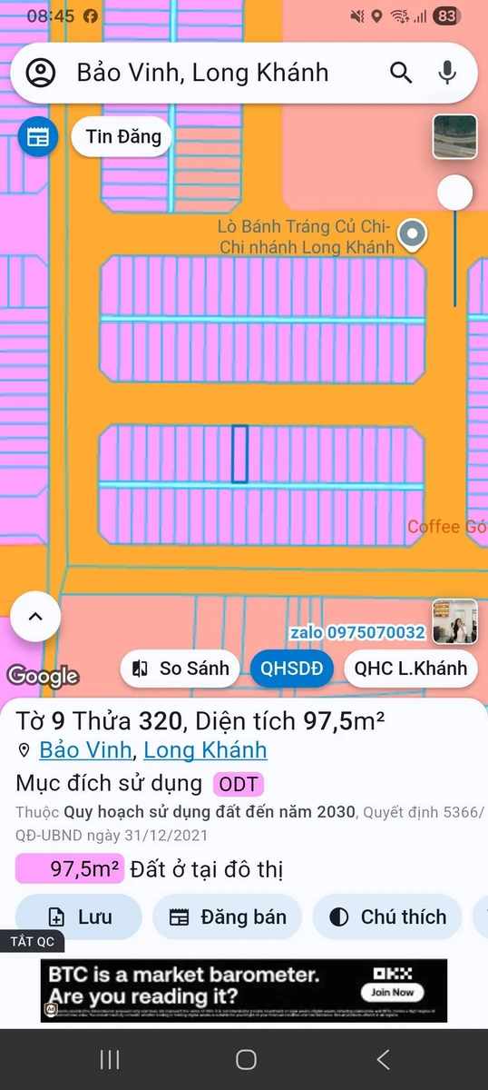 Bán 2 nền đất liền kề Long Khánh 98m² 1 tỷ 900 triệu - Ảnh thu nhỏ 3