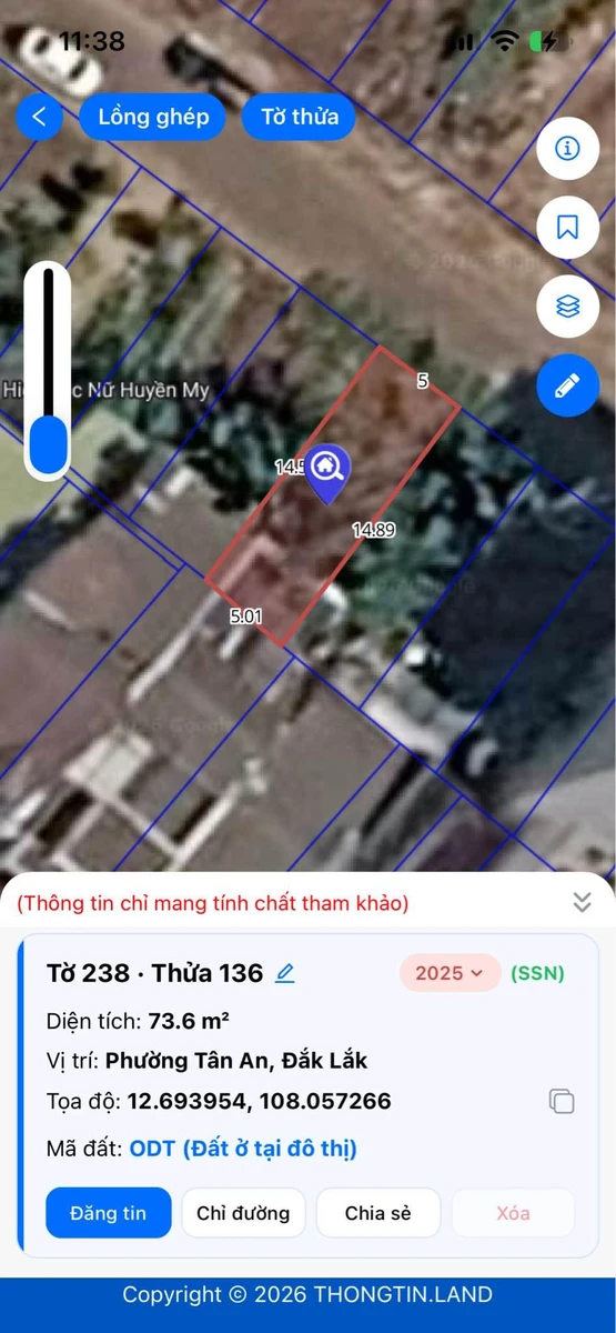 Bán đất TĐC Lý Tự Trọng, Bình Tân 68m² giá 5.65 tỷ - Ảnh thu nhỏ 2