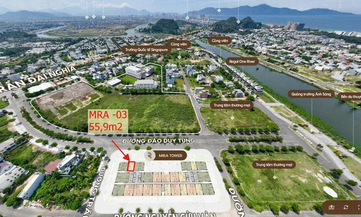 Bán căn hộ 1PN 55,9m² Regal Complex Đà Nẵng 3,3 tỷ - Ảnh thu nhỏ 2