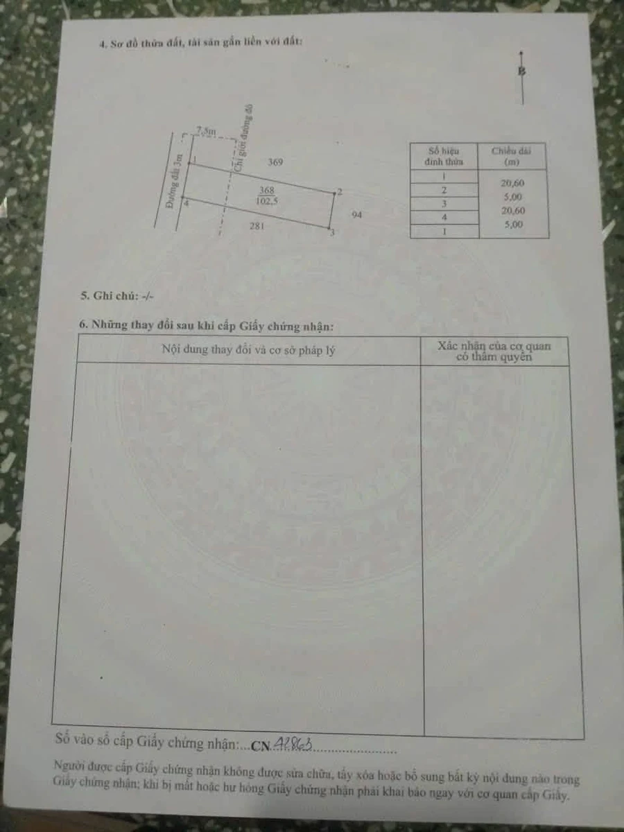 Bán đất nông thôn 103m² Long An 850 triệu - Ảnh thu nhỏ 2