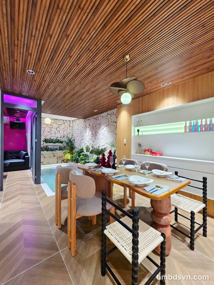 Bán nhà mặt tiền Thanh Khê Đà Nẵng 255m² có hồ bơi, karaoke - Ảnh thu nhỏ 5