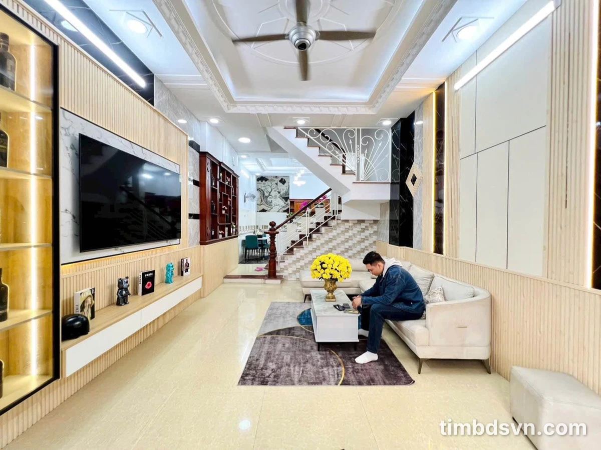 Nhà phố 4 phòng 52m², Hiệp Thành Q12, 5.6 tỷ - Ảnh thu nhỏ 5