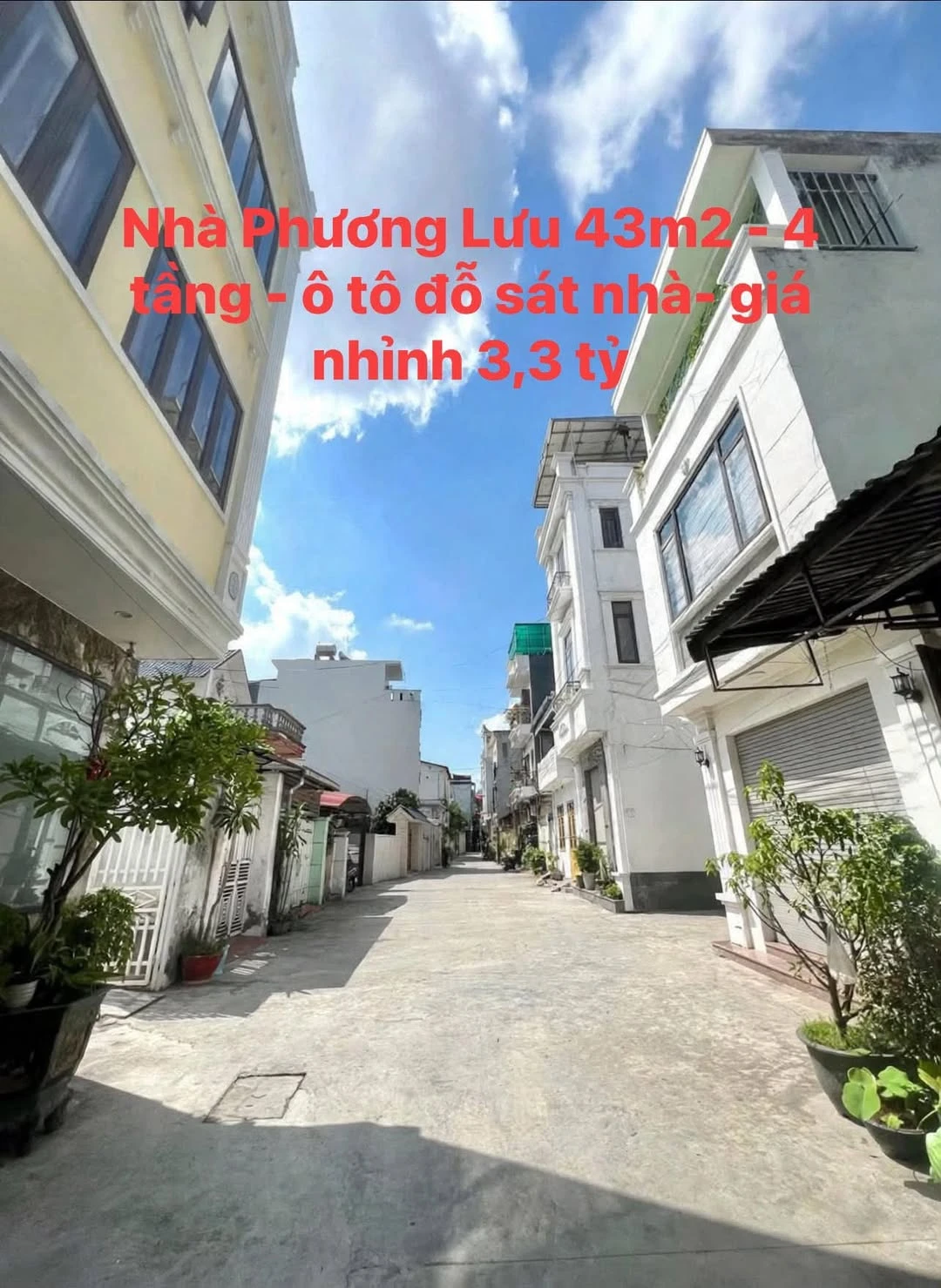 Bán nhà phố 42m2 4 tầng Phương Lưu 3,3 tỷ - Ảnh 1