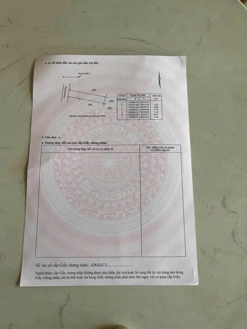 Bán đất Diên An 157m2, sổ hồng sẵn 2.2 tỷ - Ảnh thu nhỏ 5
