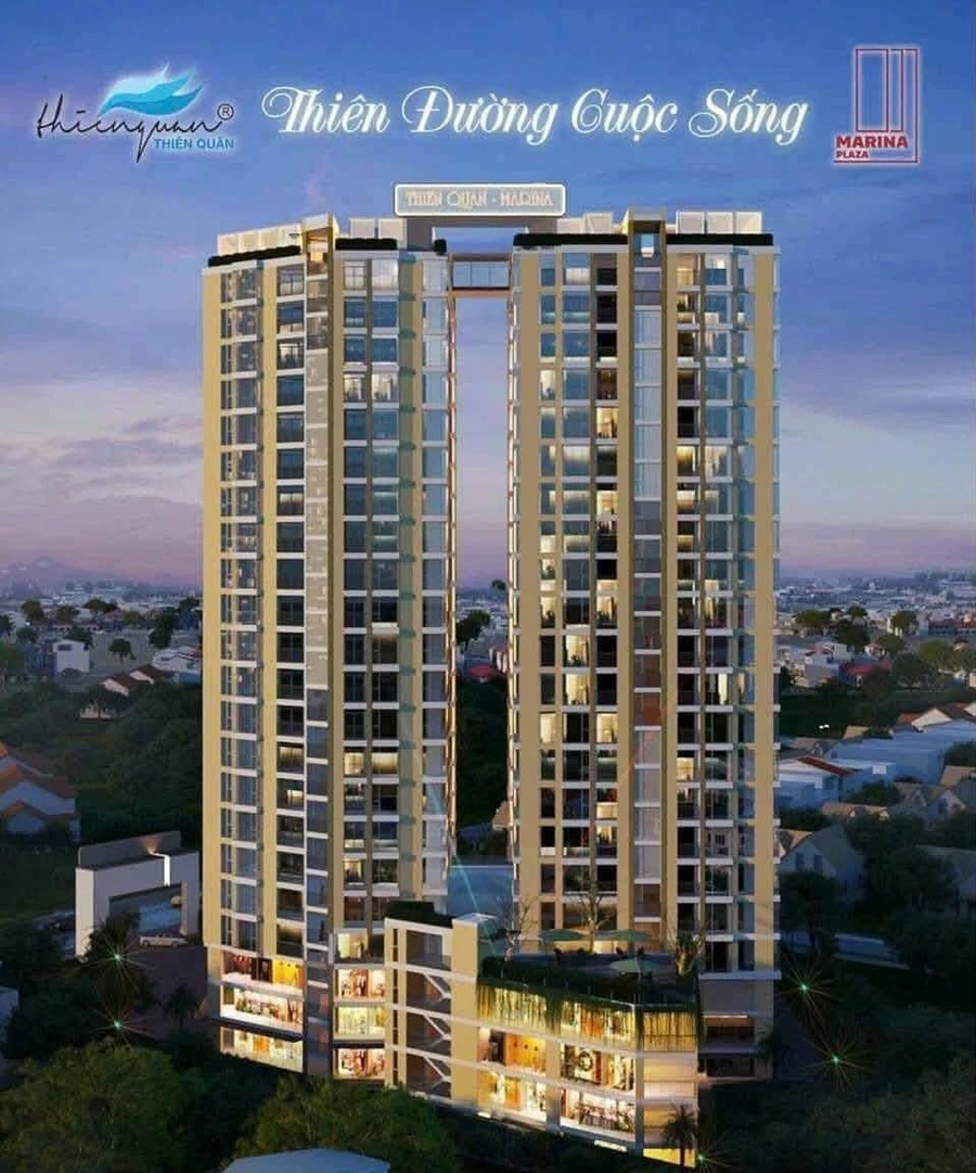 Bán căn hộ 52m² 2PN Thiên Quân Marina Plaza Cần Thơ 1.66 tỷ - Ảnh 1