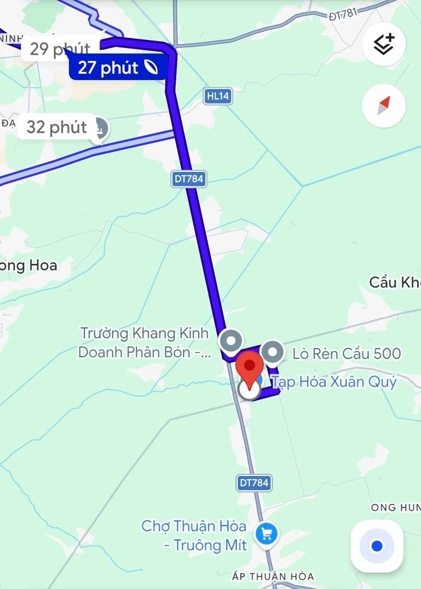 Bán đất mặt tiền 432m² Cầu Khởi Tây Ninh 1,2 tỷ - Ảnh thu nhỏ 3