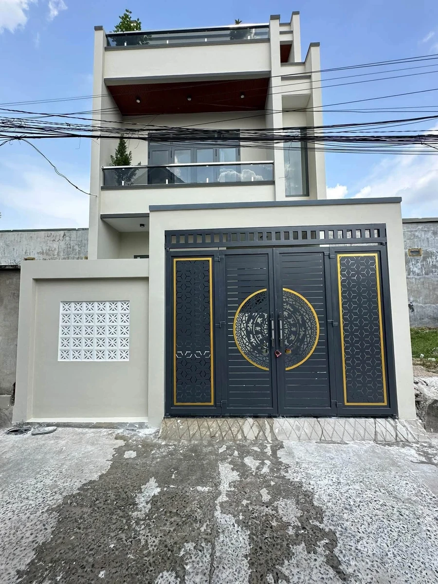Bán nhà 3 tầng 6x11 đường Nguyễn Bình, Phú Lợi, Thủ Dầu Một, Bình Dương - Ảnh 1