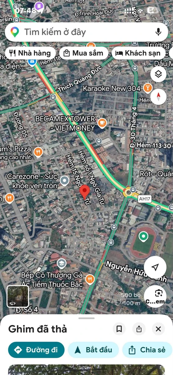 Bán đất 7,3x34m thổ cư 100m² gần vòng xoay Gò Đậu, Chánh Nghĩa, Bình Dương - Ảnh thu nhỏ 2