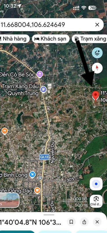 Bán lô đất 6500m2 tại Bình Long, Đồng Nai, giá 12 tỷ