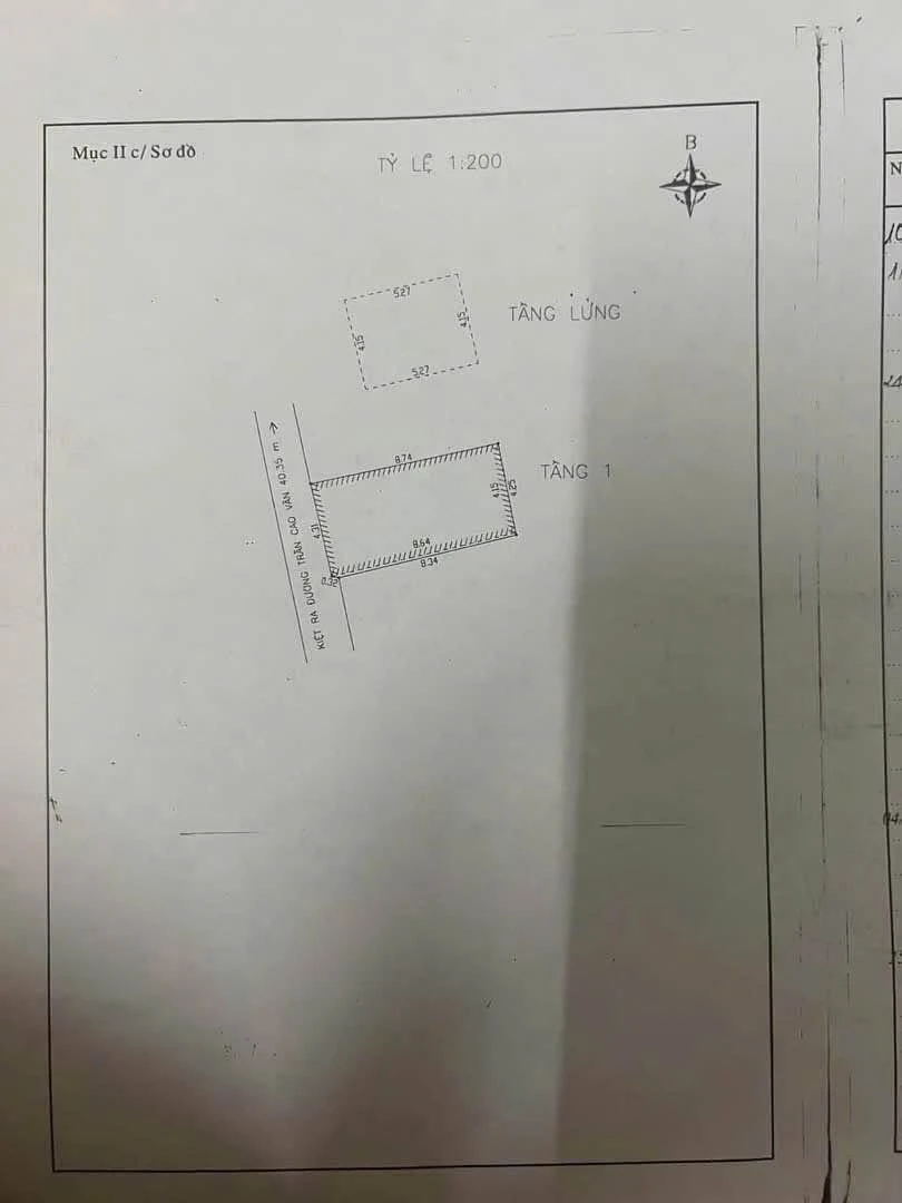 Bán nhà 2 tầng mặt tiền Trần Cao Vân 40m² giá 2.6 tỷ - Ảnh 1