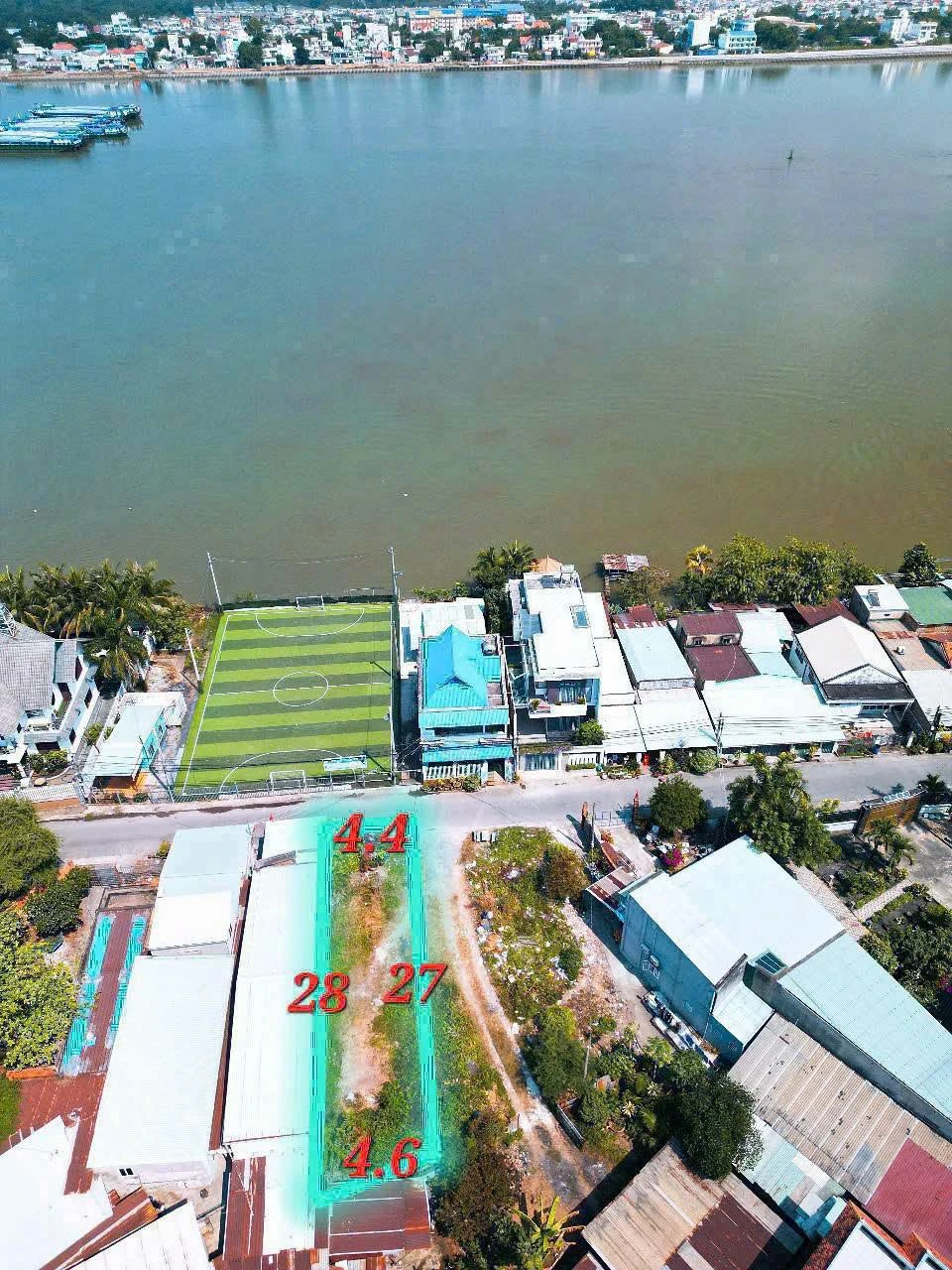 Bán lô đất 127m² view sông Đồng Nai, Phường Hoá An, Biên Hoà - Ảnh 1
