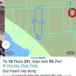 Bán lô đất 99,6m² Phú Hài Phan Thiết 1 tỷ 250 triệu - Ảnh thu nhỏ 1
