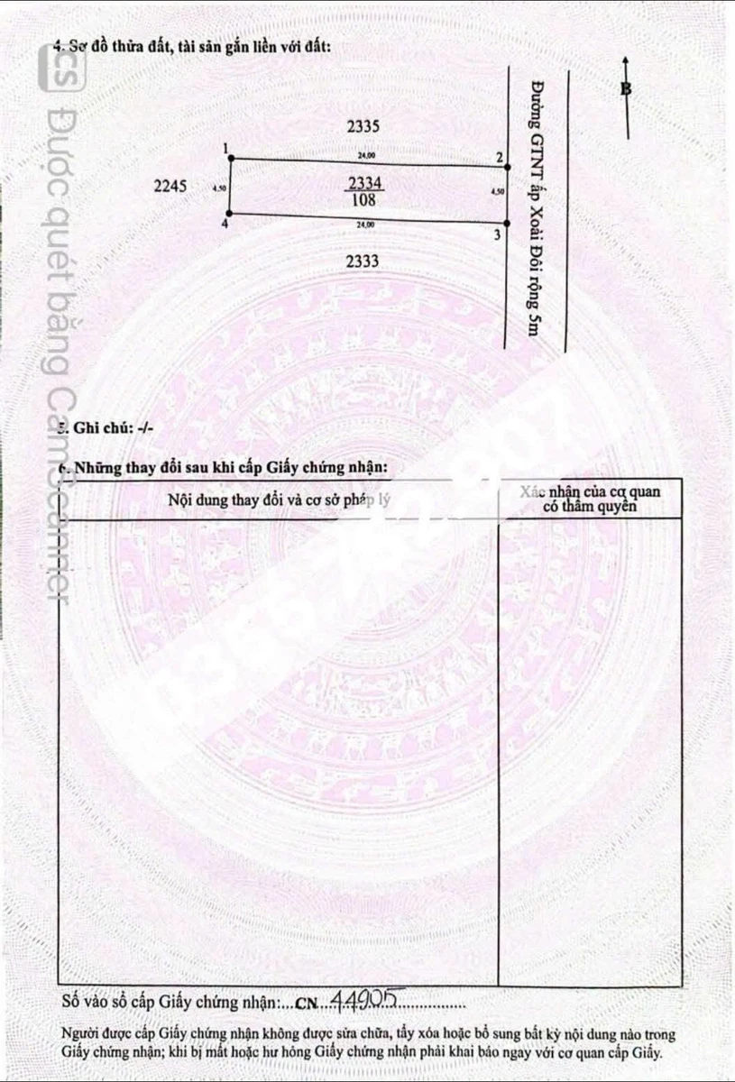 Bán lô đất 108m² mặt tiền Long Trạch, Long An 1,29 tỷ - Ảnh thu nhỏ 2