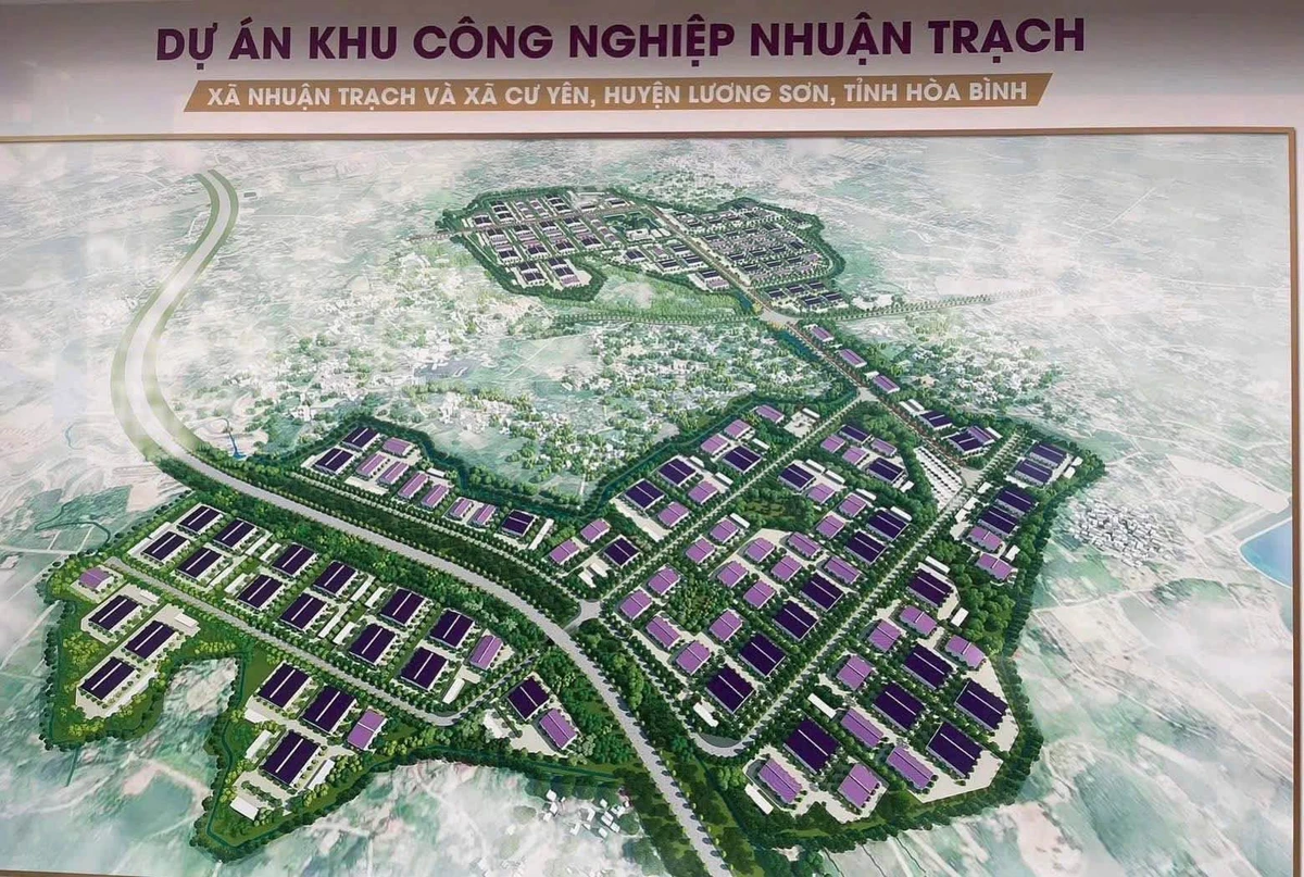 Bán đất nền 120m² Nhuận Trạch Hòa Bình gần KCN, giá 1 tỷ - Ảnh 1