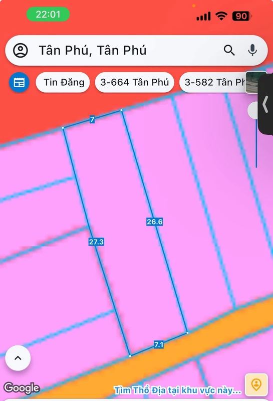 Bán nhà Tân Phú 191m², 1 tỷ 750 triệu