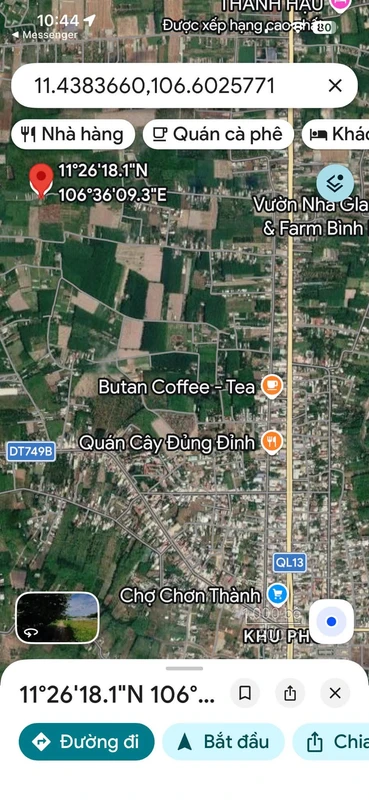 Bán đất 170m² gần ngã tư Chơn Thành, Đồng Nai 389 triệu