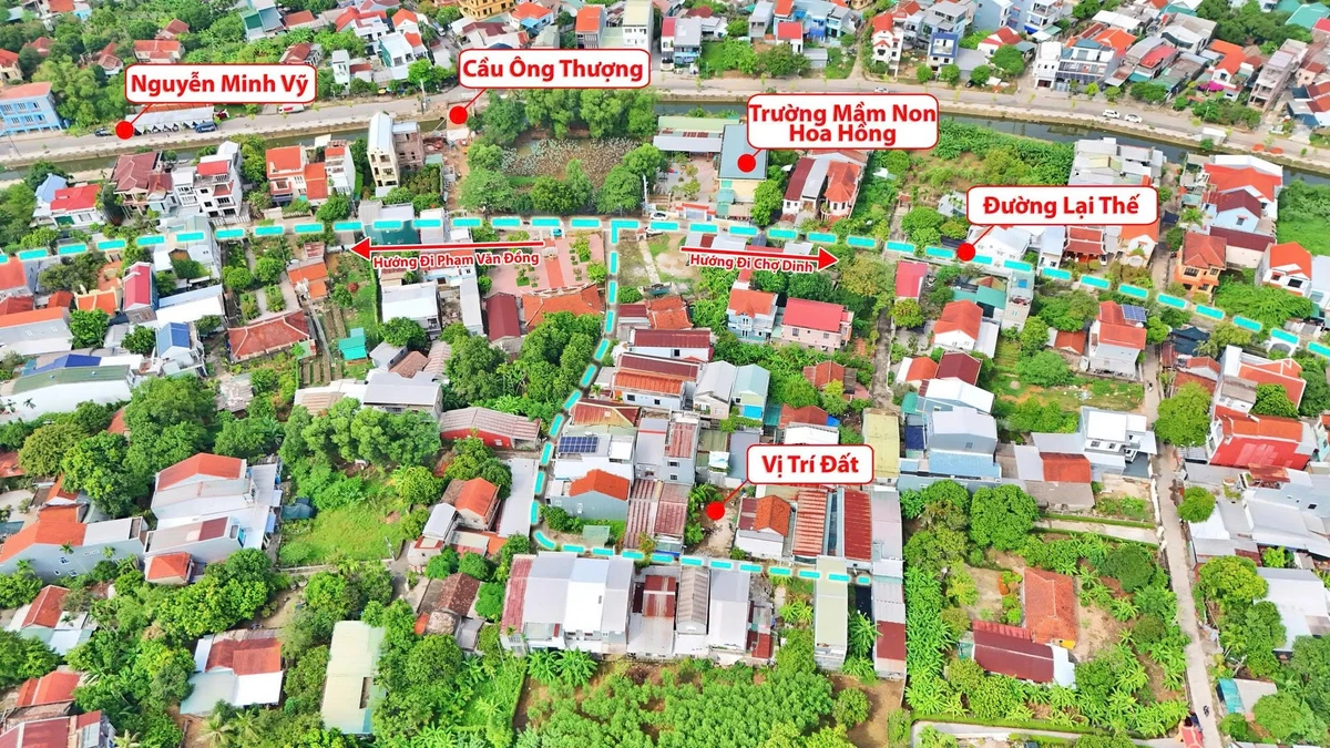 Bán đất Lại Thế 85m² 1,79 tỷ gần cầu Ông Thượng - Ảnh thu nhỏ 2