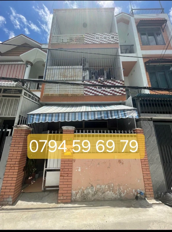 Bán nhà 3 tầng kiệt ô tô 83m2, 6.5 tỷ, Hải Châu