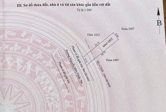 Bán mặt tiền kinh doanh 120m2 Nguyễn Hữu Cảnh Lái Thiêu