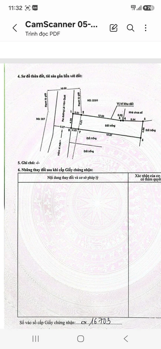 Bán đất nền 4x21m thổ cư 100% hẻm ô tô 8m đường Lê Văn Quới, Bình Tân - Ảnh thu nhỏ 2