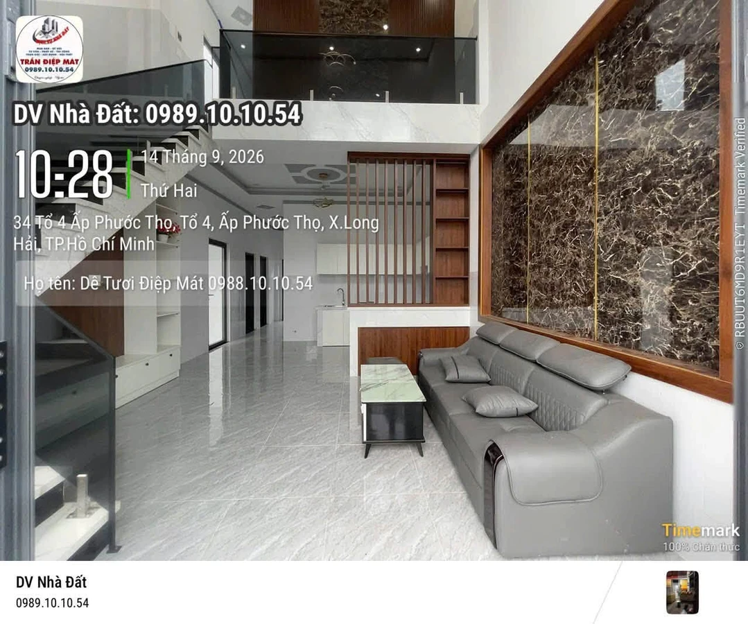 Bán nhà 2 mặt tiền 3PN Long Hải 80m2 giá 2 tỷ 472 triệu - Ảnh thu nhỏ 2
