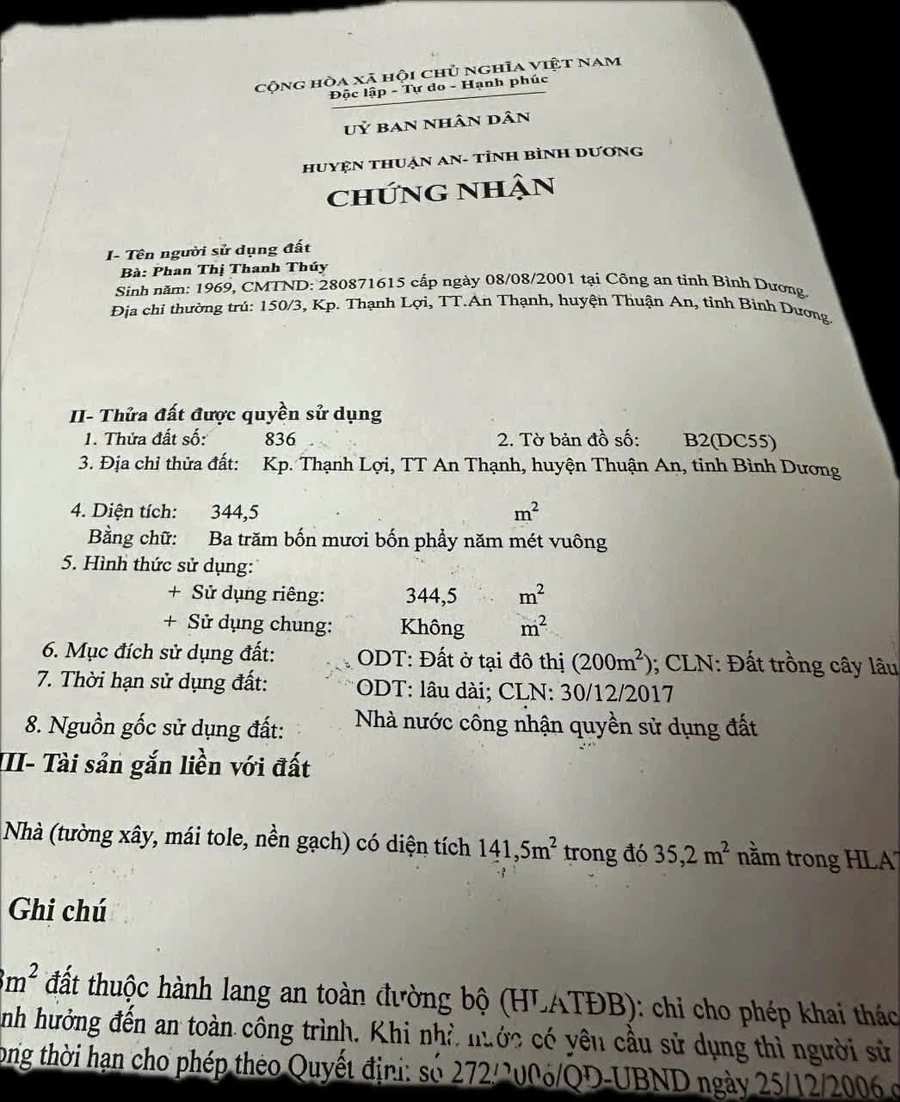 Bán nhà mặt tiền Hồ Văn Mên, Thuận An, Bình Dương, 344,5m2, ngang 14m, giá 10,5 tỷ - Ảnh thu nhỏ 2